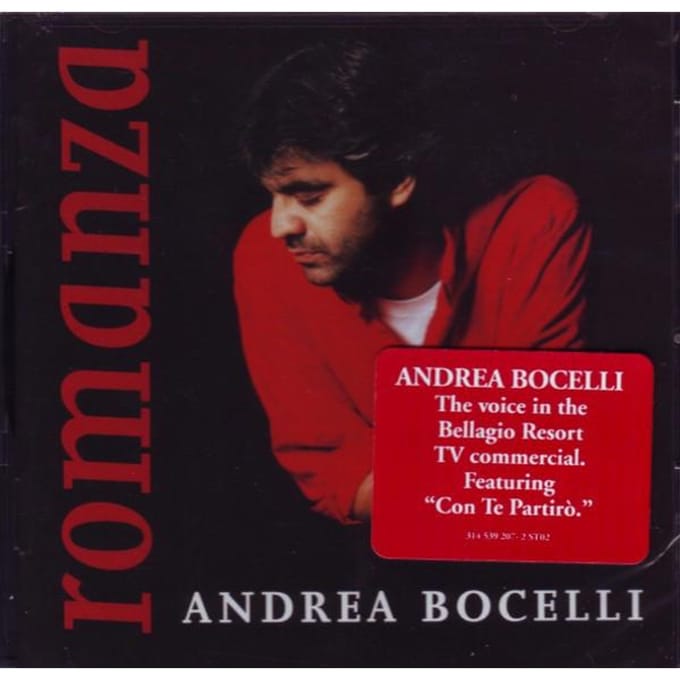 CD BOCELLI, ANDREA, MARCO MANGELLI, MA - Romanza 3145392072 Philips US Pop Gebruikt