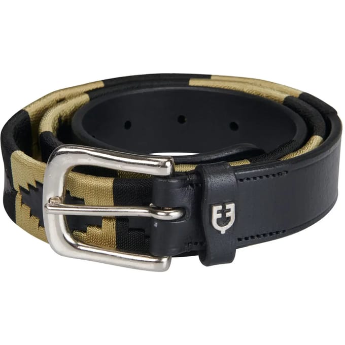 Leren damesriem Equestro Southwest Patterm