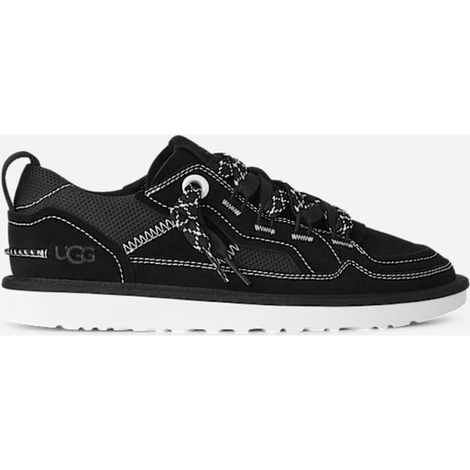 UGG® Minimel-sneaker in Black, Maat 36, Suede/Textiel