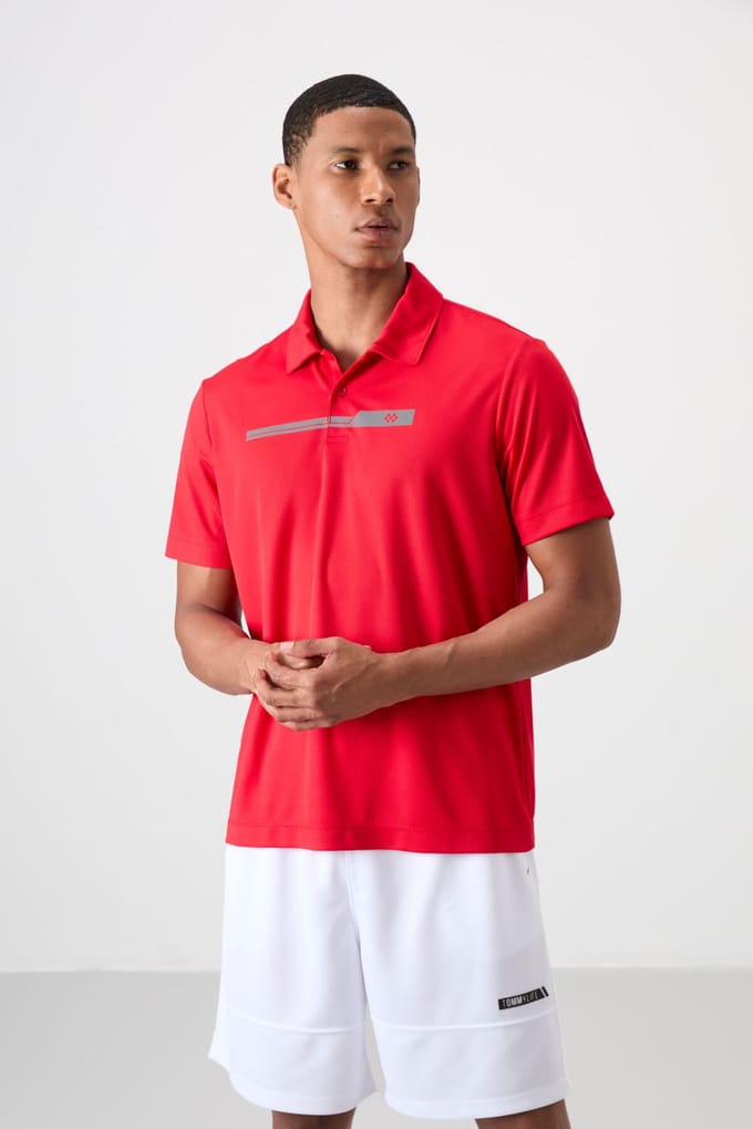 Heren Polo Kraag Knop T-Shirt