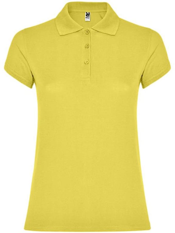 Roly - Star Dames Polo - Amarillo Maiz 163 maat M
