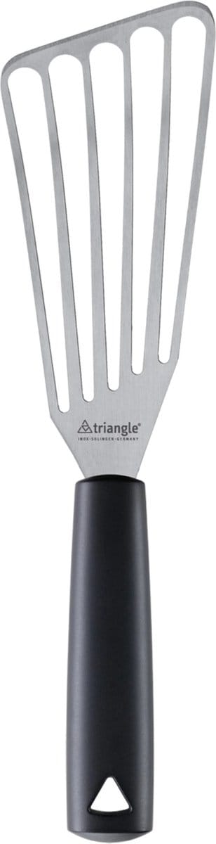 Triangle Rechtshandig Paletmes met Gleuven – 16 cm RVS Lemmet – Vaatwasmachinebestendig