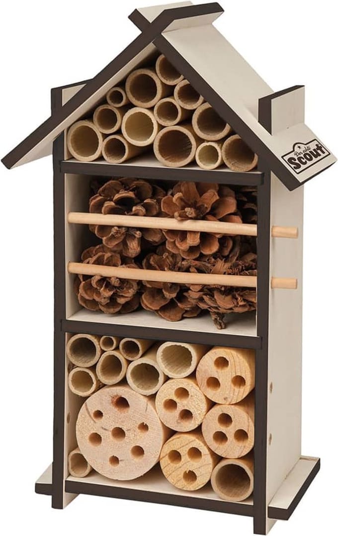 Scout - Insectenhotel - 9,5x16x28 - cm - hout