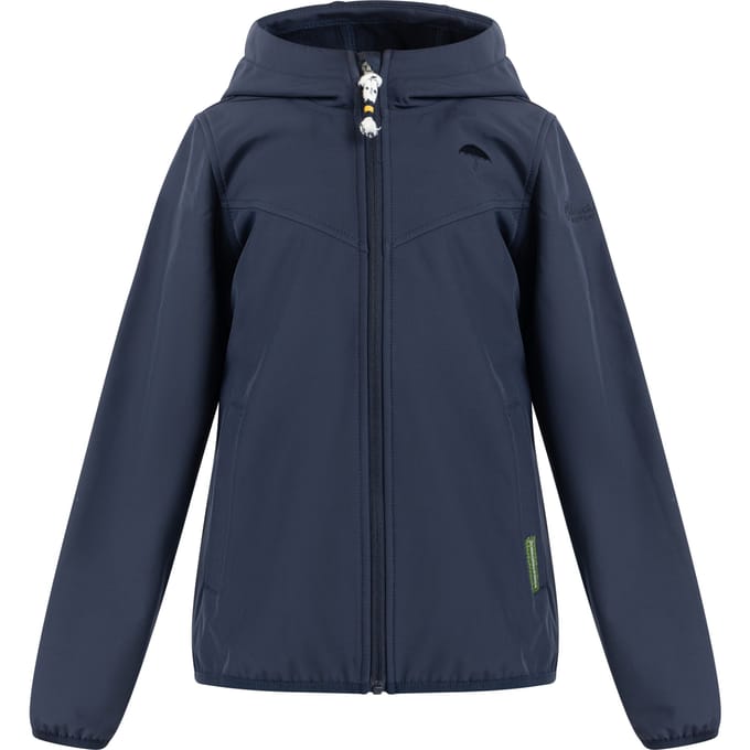 Schmuddelwedda Softshell blouson - gerecycled materiaal Meisje marine