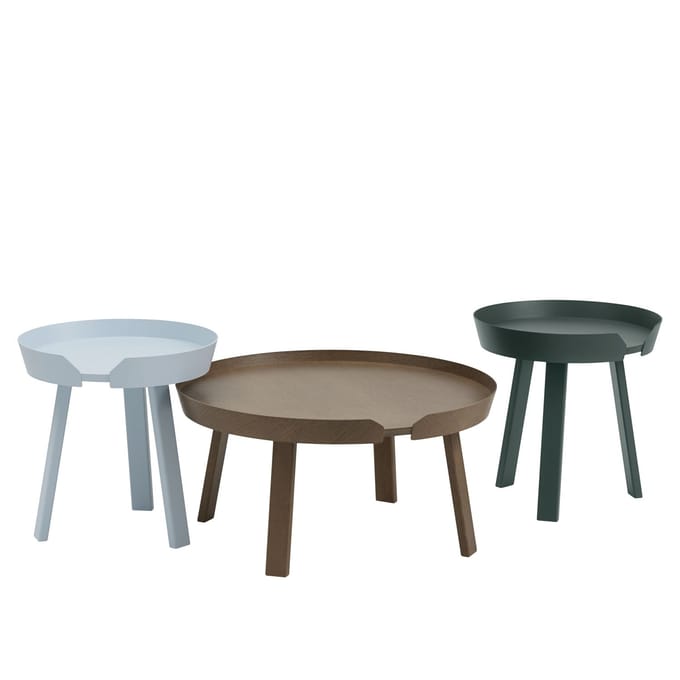 Muuto Around bijzettafel - donkergroen