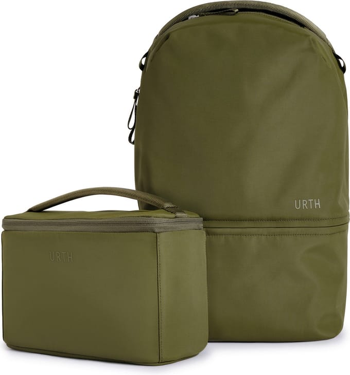 Urth Arkose 20L Backpack + Camera Insert (Green)