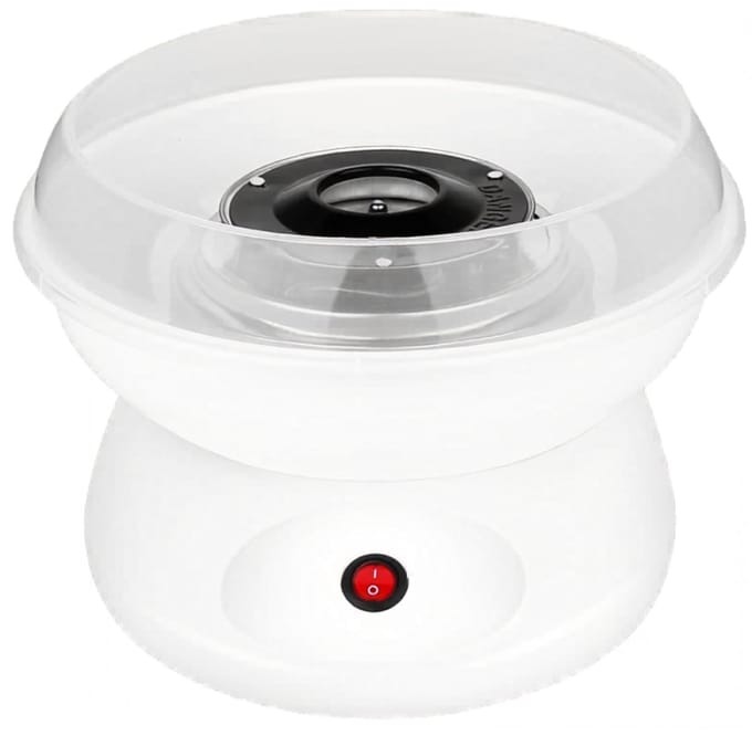 DnA® Suikerspinmachines - Suikerspin - Suikerspin Suiker - Wit - 27cm x 25cm x 25cm