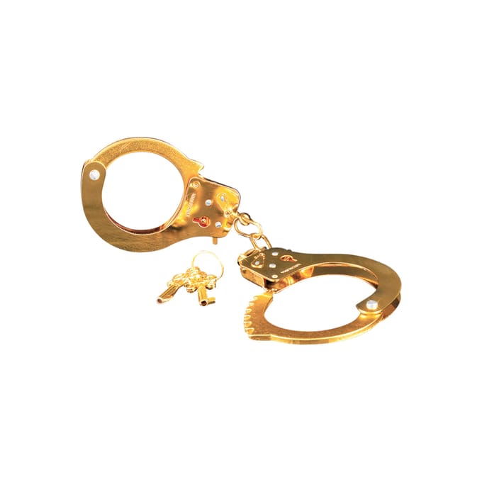 Pipedream Fetish Fantasy Gold Handboeien - Goudkleur