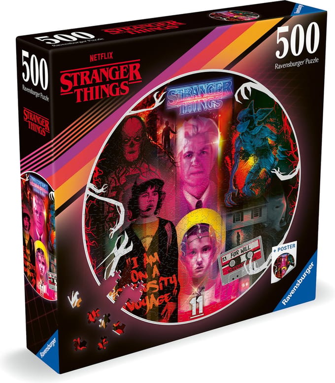 Ravensburger puzzel Stranger Things - Legpuzzel - 500 stukjes