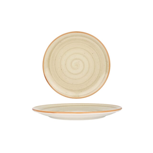 Bonna Dessertbord - Aura Terrain - Porselein - 21 cm - set van 6