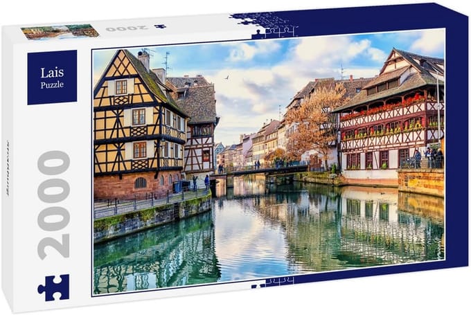 Grote Puzzel 2000 Stukjes Stadsgezicht Uitdagend