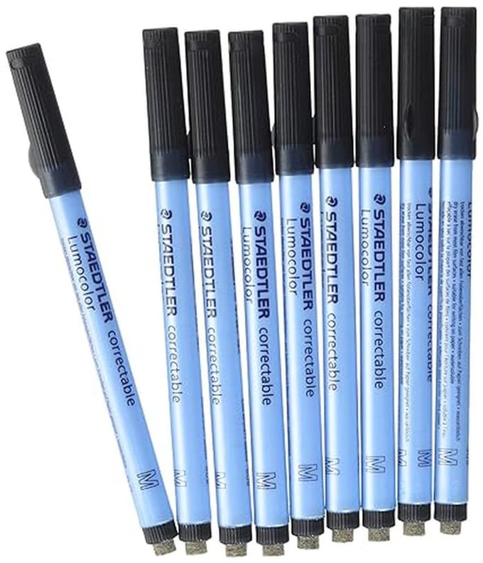 Correctable Foil Pen M-Tip - Zwart voor Creatief Schrijven