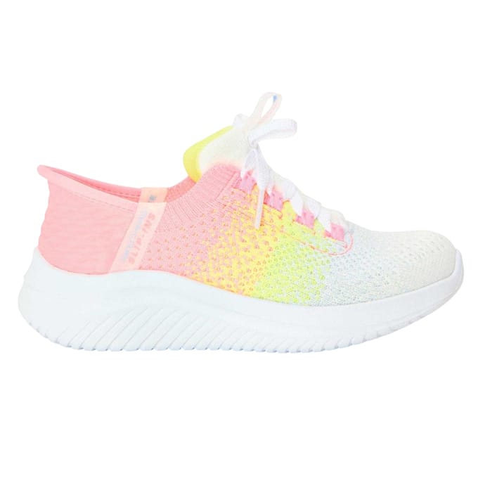 Skechers Kinderen Ultra Flex 3.0 Gradient Sneakers (Koraal)