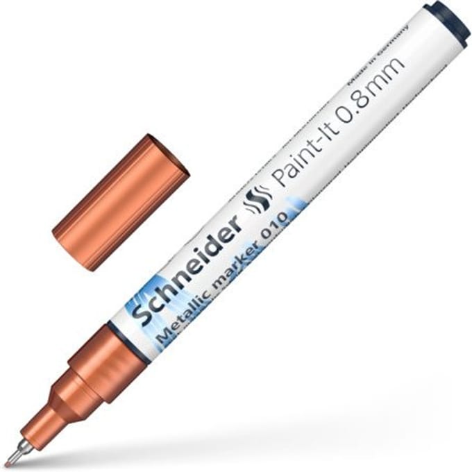 Schneider metallic marker - Paint-It 010 - 0.8mm - koper metallic - S-ML01001102