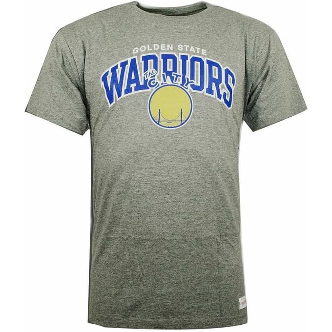 Mitchell & Ness Golden State Warrior Heren T-shirt
