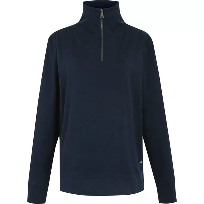 Demmi isolerende fleecetrui met 1/2 rits voor dames