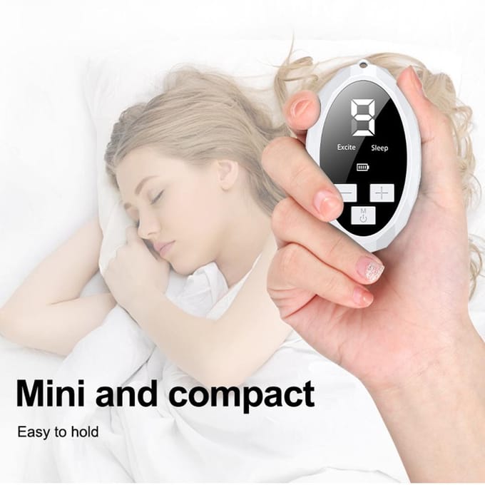 EMS Slaaphulpmachine Microstroom Handheld Slaaphulpmiddel Instrument Insomnie Stressverlichting Drukverlichting Angst Elimineren Ontspan