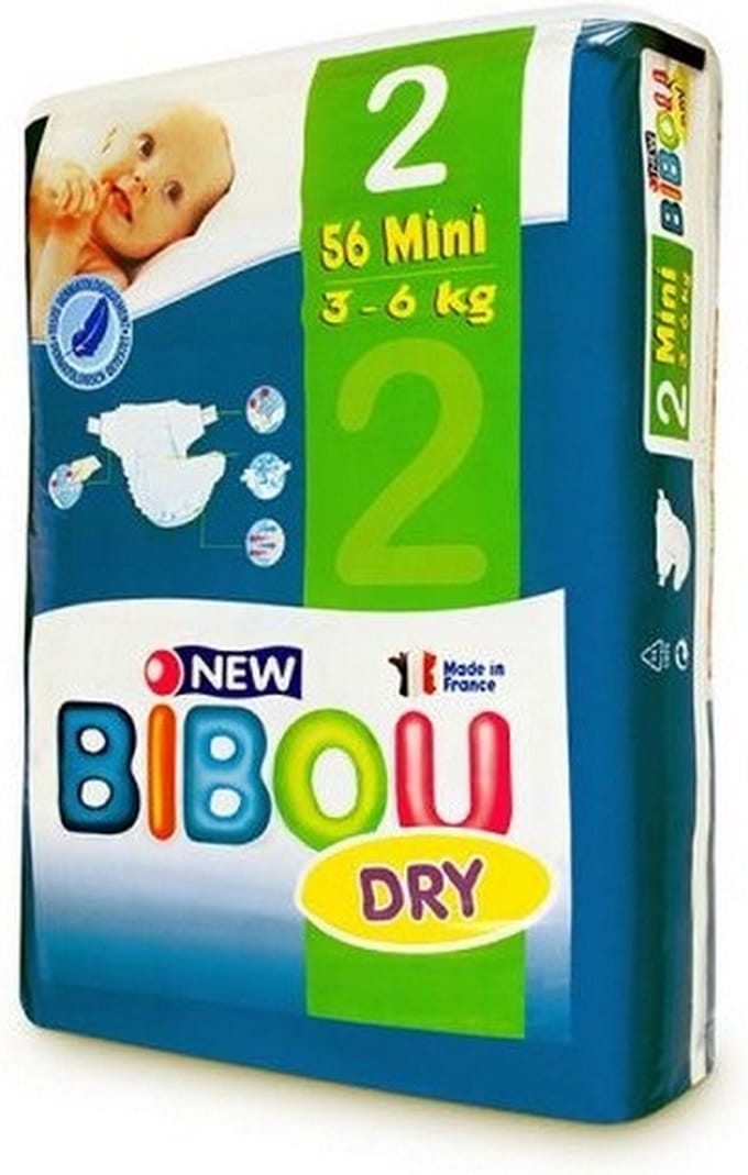 BIBOU Mini - 56 luiers