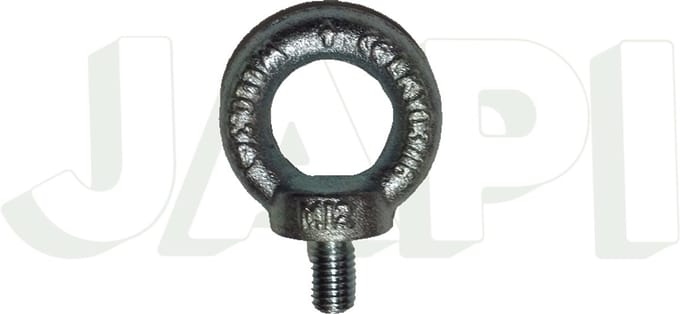 Oogbout DIN 580 verzinkt, M12 / 5 stuks