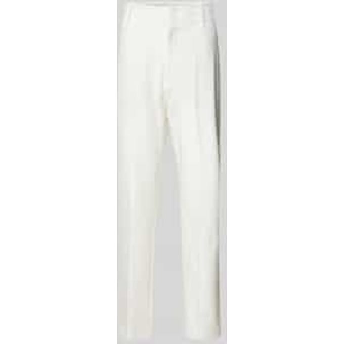 Regular fit broek met riemlussen, model 'NORA ESTELLE'