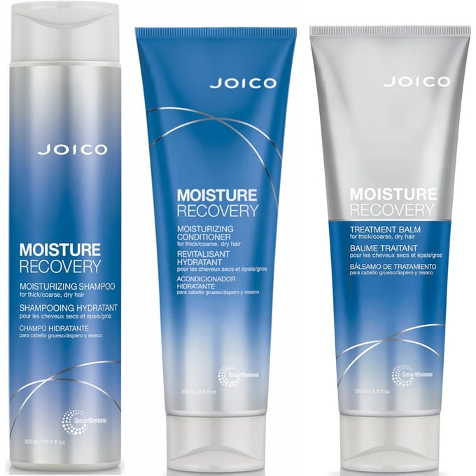 Joico Moisture Recovery Thick Coarse Hair Hydrating Home Care Kit