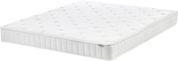 DUO - Pocketveringmatras - Wit - 160 x 200 cm - Polyester