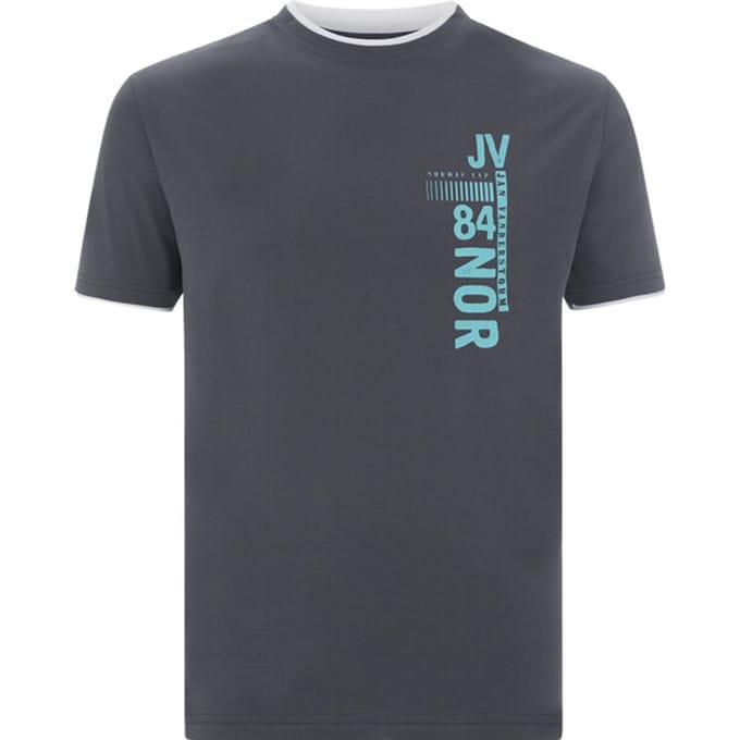 T-shirt FLEMMING donkergrijs