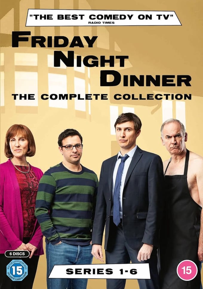 Friday Night Dinner Complete Serie - DVD - Import zonder NL OT