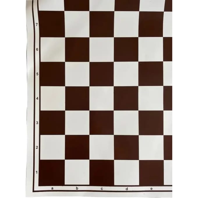 Synthetisch leren schaakbord Kuebler Sport