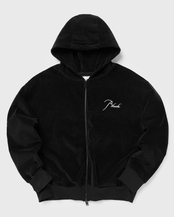 VELOUR CLASSIQUE ZIP-UP HOODIE