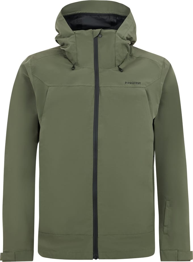 Protest Prtwoodgate – Outdoorjas Heren – Regenjas – Capuchon