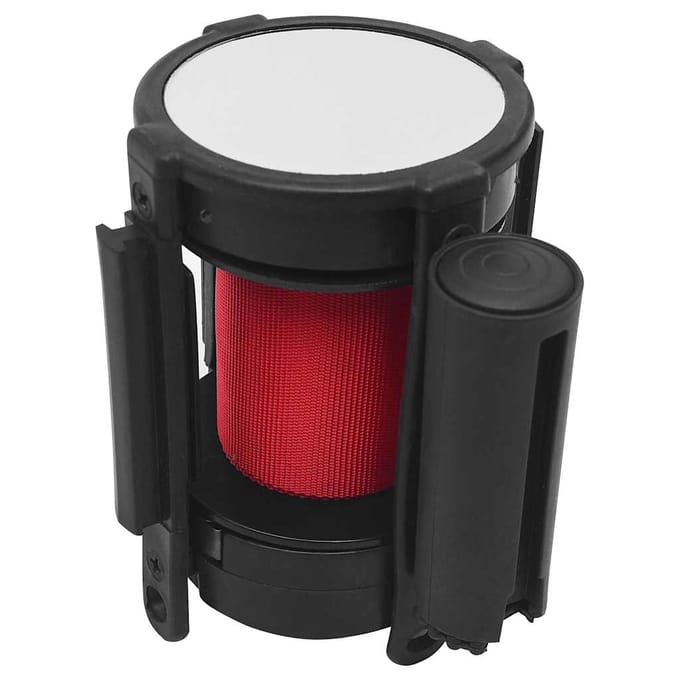 vidaXL - Afzetkoord - uittrekbaar - 200 - cm - rood