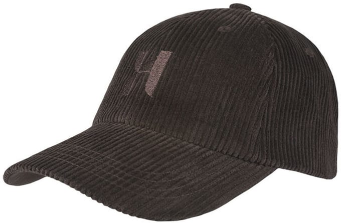 Hatland Capri Corduroy Baseball Cap - Heren Petten - Brown