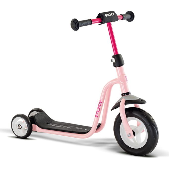 Kinderstep - Puky R1 - Roze - Met kinbeschermer - Vanaf 2 jaar