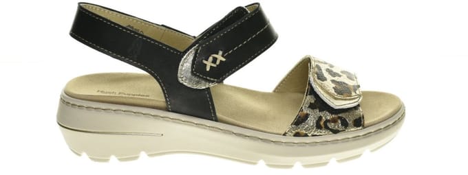 Hush Puppies Sandalen Zwart Comfort maat 40
