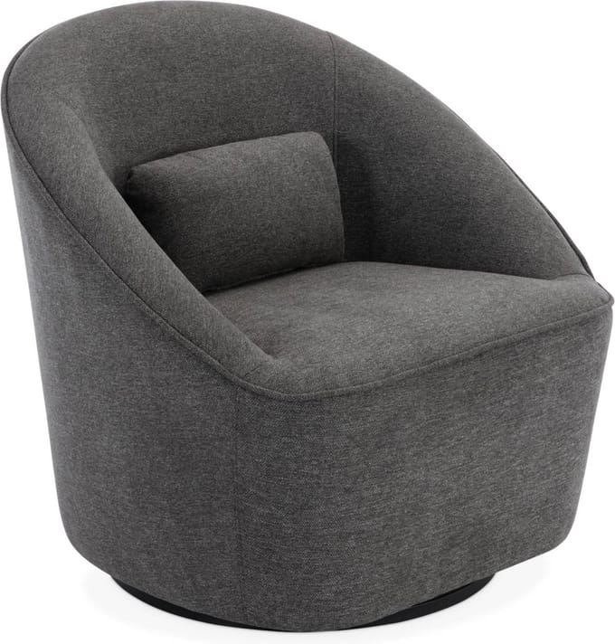 sweeek - 360° draaifauteuil, lana, b 80 x d 73 x h 77cm