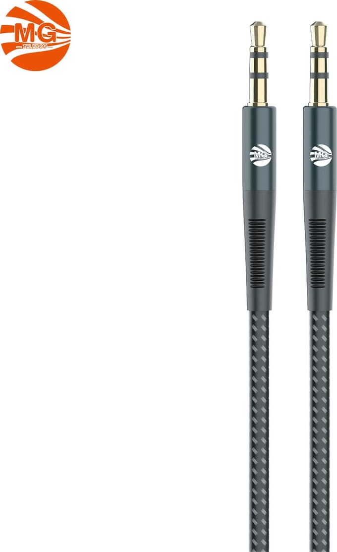 MG - Aux Audio Adapter Cable - 3,5 Naar 3,5mm 1m