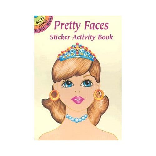 Pretty Faces Sticker Activity Book - Stillerman, Robbie