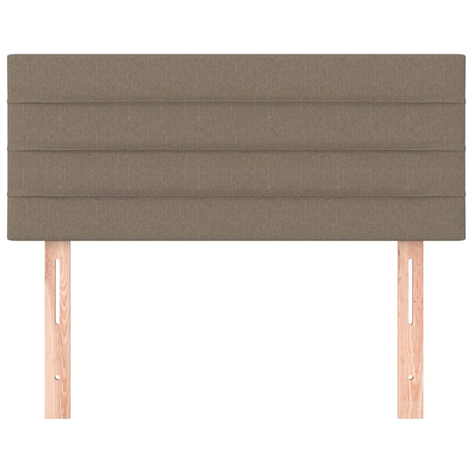 vidaXL - Hoofdbord - 80x5x78/88 - cm - stof - taupe