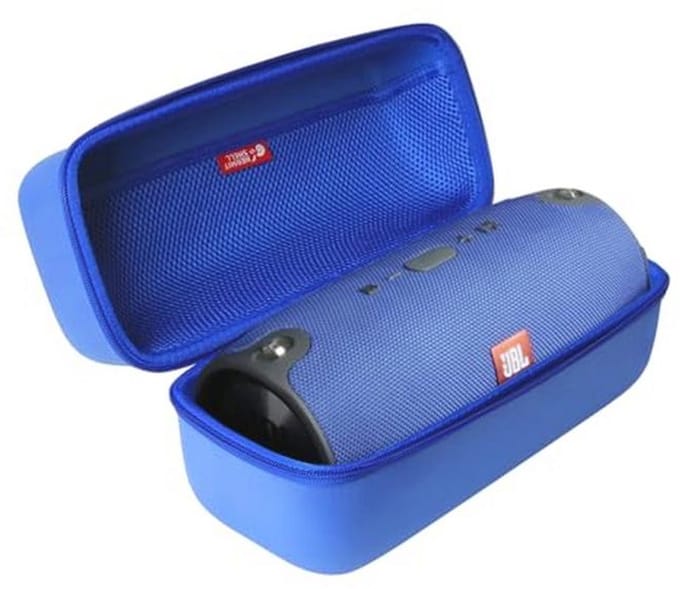 Reisetui met harde schaal voor waterdichte draagbare stereo Bluetooth-luidspreker
