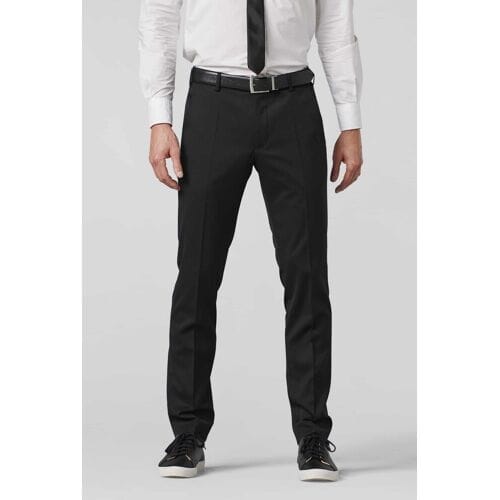 Meyer Broek Bonn Modern Gabardine Wool Zwart / male
