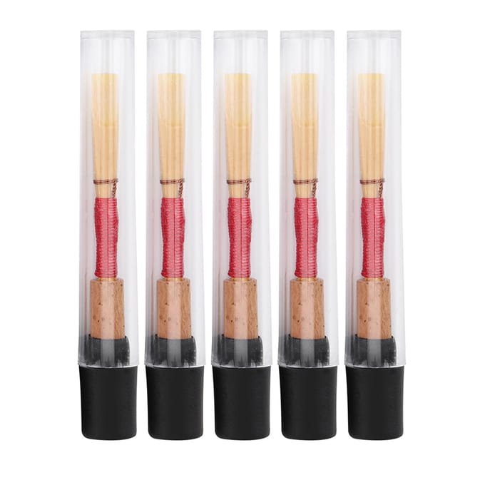 5 stuks Oboerieten van goede kwaliteit Riet Medium Sterkte Instrumentaccessoires gray