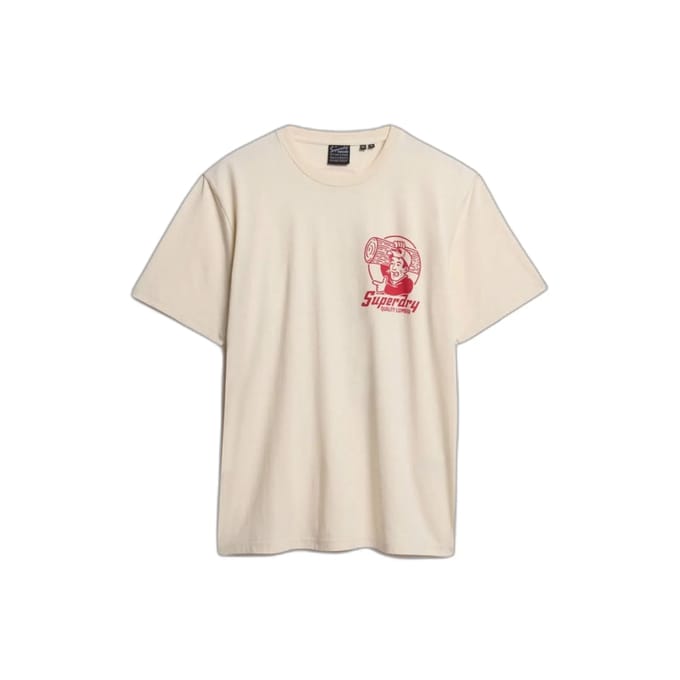 Superdry - Trade Tools losvallend T-shirt - Heren - T-shirts