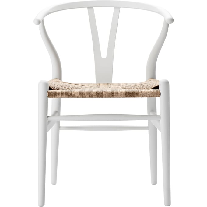 Carl Hansen & Søn CH24 Y Wishbone-stoel Soft - soft white