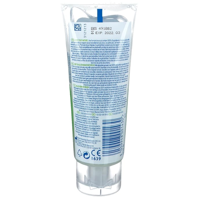 Durex - Glijmiddel Naturel - 100% Natuurlijk - Waterbasis - 100 ml