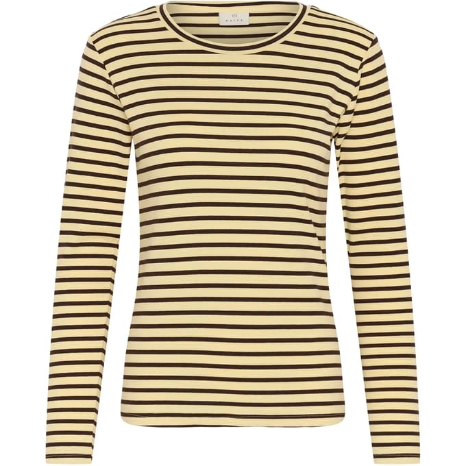 Gestreept dames-T-shirt KAFFE Liddy