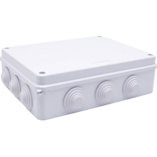 TRU COMPONENTS TC-RA 255x200x80 TC-10239064 Installatiebehuizing ABS kunststof Wit 1 stuk(s)