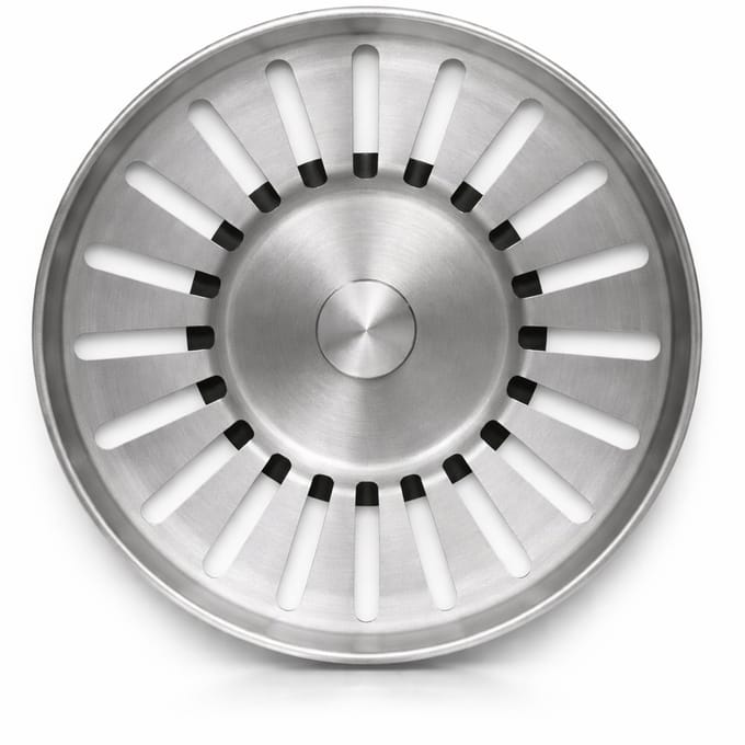Waterval Premium Brushed Korfplug RVS - Inclusief 3 Pinnen - Zilver - 79mm