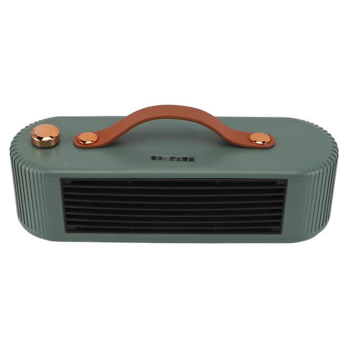 Desktop Multifunctionele Ruimteverwarmer 800W Elektrische Kachels 2 Standen Instelbaar Desktop Elektrisch groen
