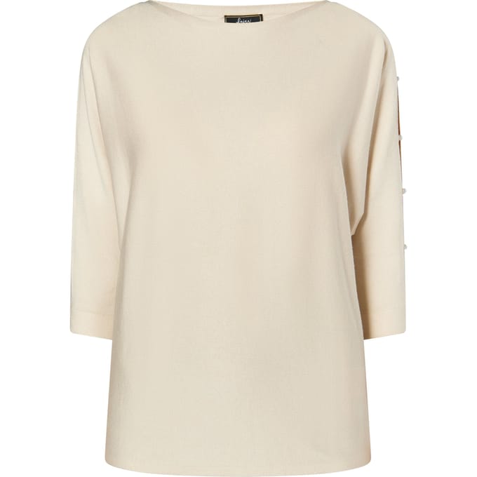 Faina Gebreide trui Dames beige